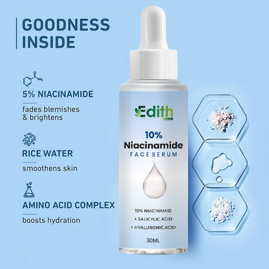 Niacid Face Serum For Acne Marks & Dark Spots | Controls Oil (30 ml)