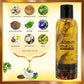 Edith Jadibuti Hair Oil 100 ml and Black Seed Herbal Shampoo 200 ml -Shampoo & Hair Oil Combo Set | For Hair Fall Control | Hair Care Kit For Women & Men I Botanical Extracts, Sulphate-free, Paraben-free, and Free from Mineral Oils
