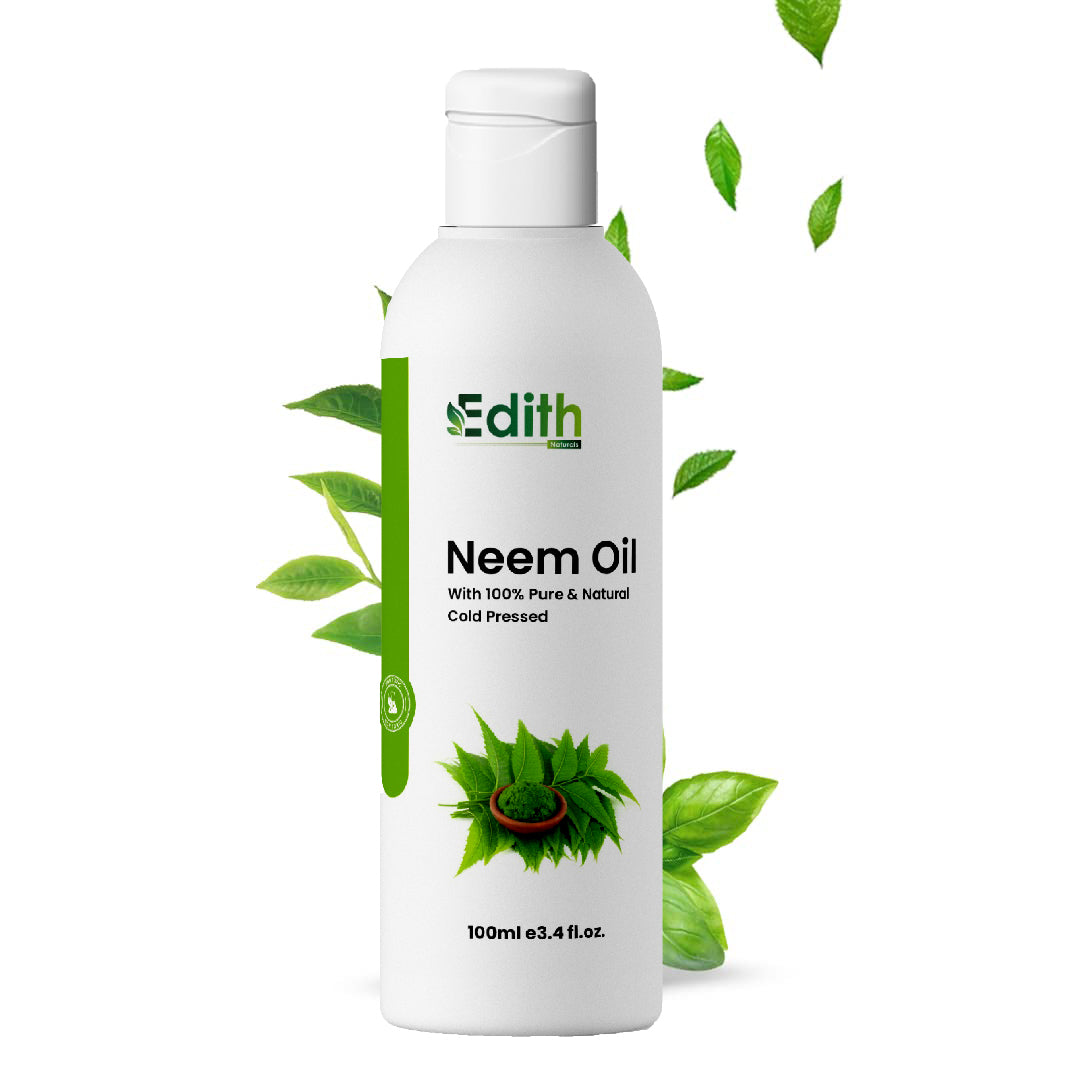 Edith Naturals Organic Olive Castor Neem Hair Oil - Revitalize, Strengthen, and Nourish Skin & Hair-100ml