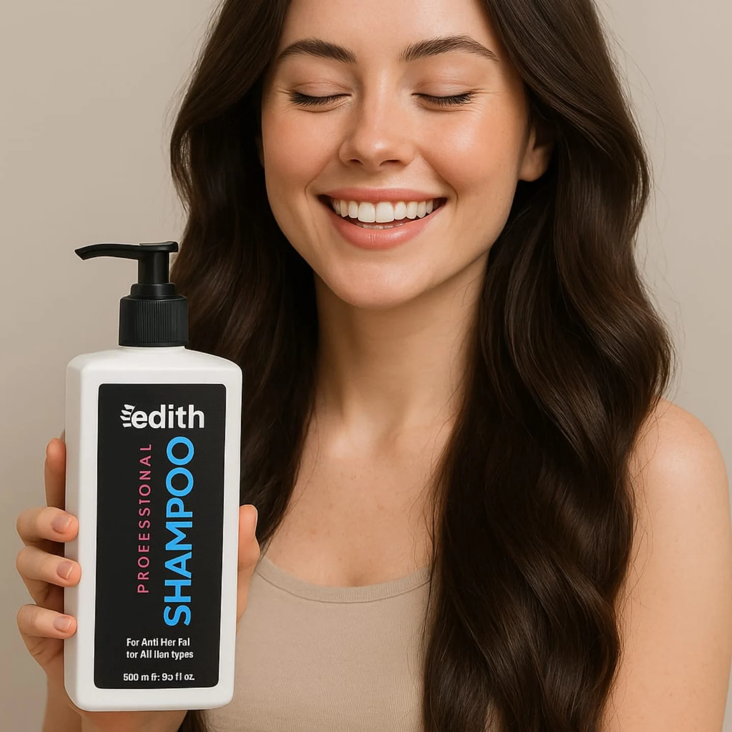 Professional Shampoo, Anti Hair Fall Formula, All Hair Types, 500ml